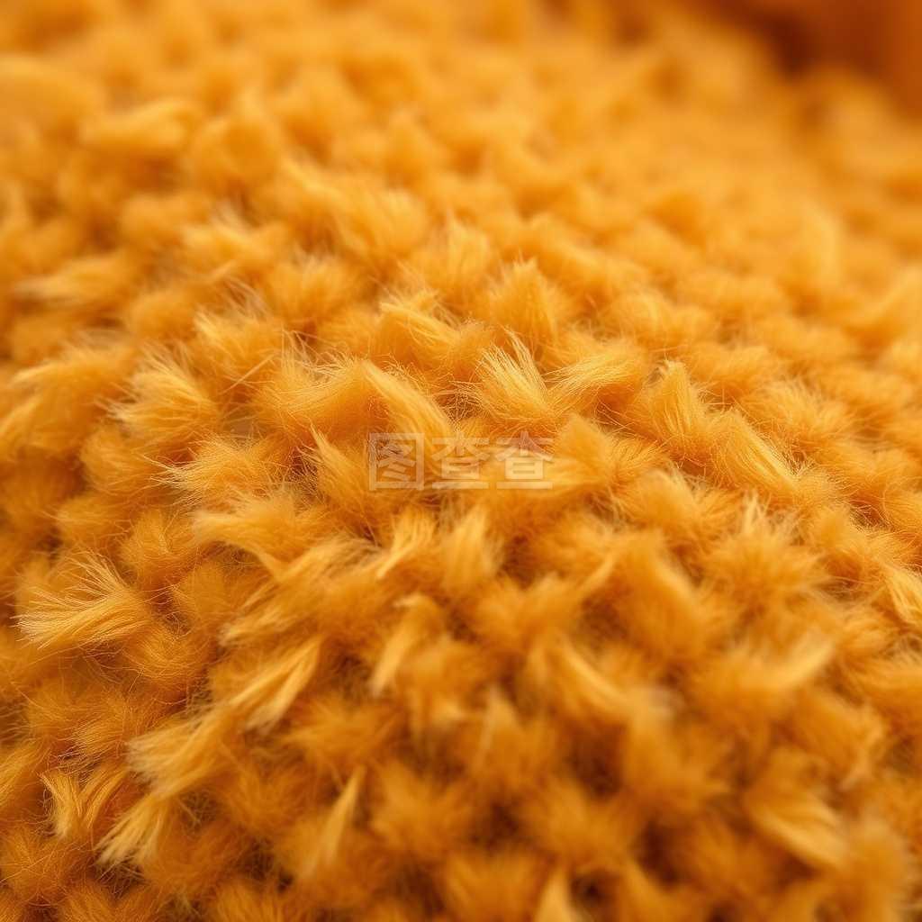 棕色絨毛織線毛衣作為背景。