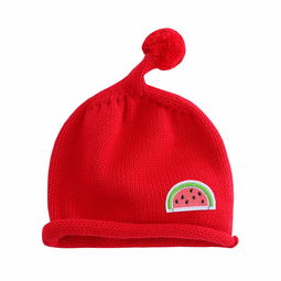 巧尼熊 qiaonixiong 嬰兒加絨毛織帽子寶寶毛線帽套頭秋冬新生兒用品 蜜芽