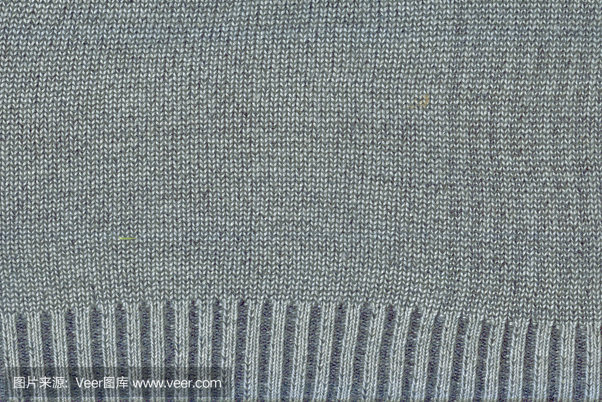 灰色毛織品的質地