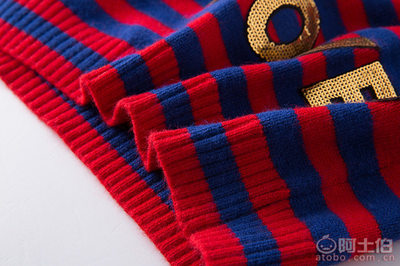 【炫沛2018歐秋裝新款條紋老虎頭亮片刺繡兔絨毛衣廠家批發(fā)針織衫152】汕頭市澄海區(qū)炫沛毛織廠 - 產(chǎn)品庫(kù)