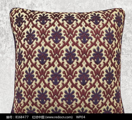 毛織排列花型抱枕