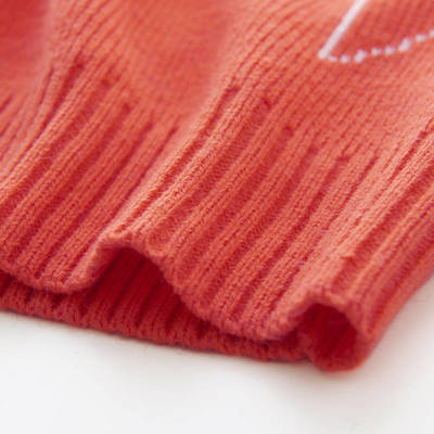 PASS寬松毛織衫 橙色L碼的溫暖與時尚